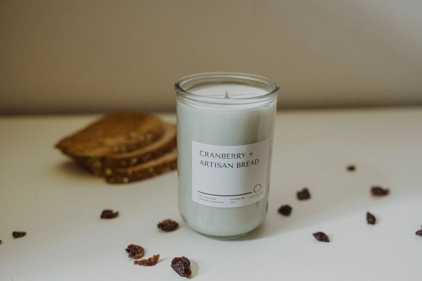 Cranberry & Artisan Bread Candle
