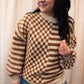 Lawton Checker Block Sweater