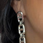 Mariner Chain Dangle Earrings-Silver