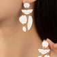 Sofia Dangle Earrings - Navy